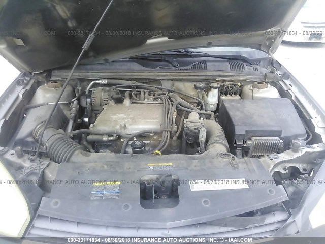 1G1ZT54874F143678 - 2004 CHEVROLET MALIBU LS Күміс фото 10