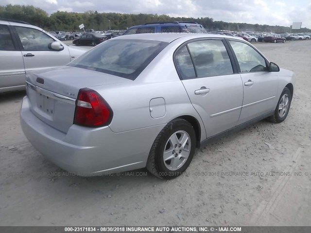 1G1ZT54874F143678 - 2004 CHEVROLET MALIBU LS Күміс фото 4