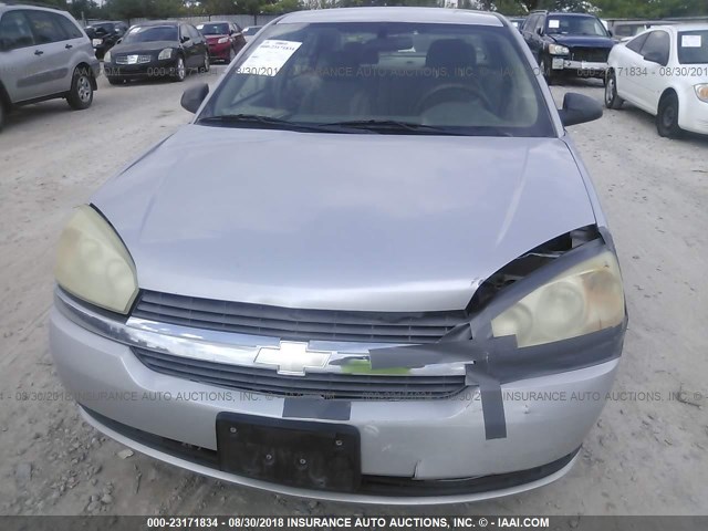 1G1ZT54874F143678 - 2004 CHEVROLET MALIBU LS Күміс фото 6