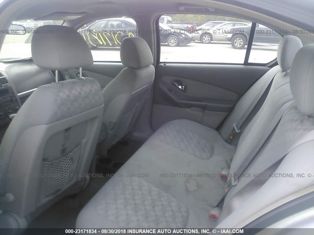 1G1ZT54874F143678 - 2004 CHEVROLET MALIBU LS Күміс фото 8