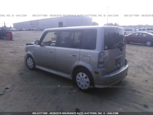JTLKT324264085320 - 2006 TOYOTA SCION XB Gris foto 3