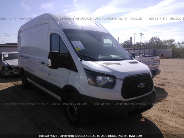 1FTYR2XGXHKA85338 - 2017 FORD TRANSIT T-250 WHITE photo 1