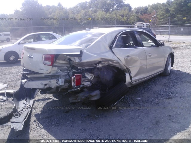 1G11C5SA6DF225615 - 2013 CHEVROLET MALIBU 1LT 棕色 照片 4