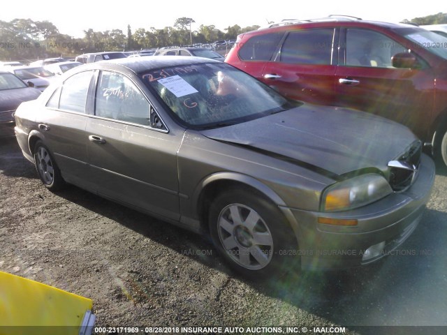 1LNHM86S72Y712617 - 2002 LINCOLN LS 金色 照片 1