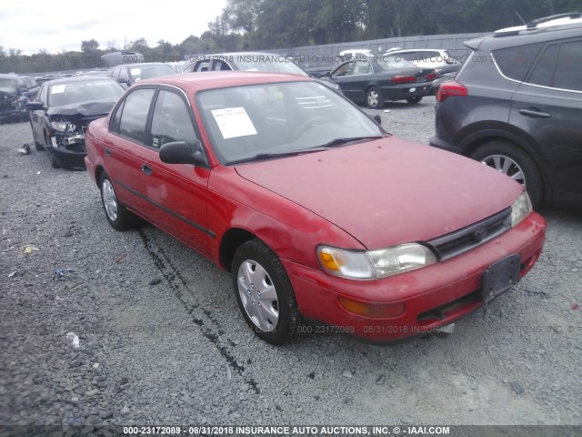 2T1AE09B7RC043795 - 1994 TOYOTA COROLLA LE/DX RED photo 1