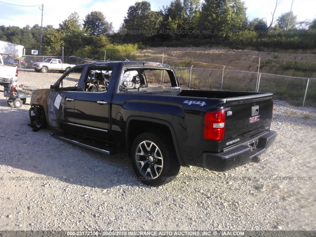 3GTU2VEC1EG113275 - 2014 GMC SIERRA K1500 SLT BLACK photo 3