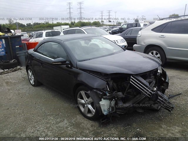 WVWFW7AH9CV002004 - 2012 VOLKSWAGEN EOS LUX/EXECUTIVE أسود صورة 1