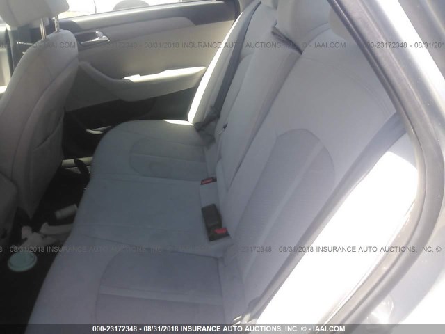 5NPE24AF2GH323389 - 2016 HYUNDAI SONATA SE 灰色 照片 8