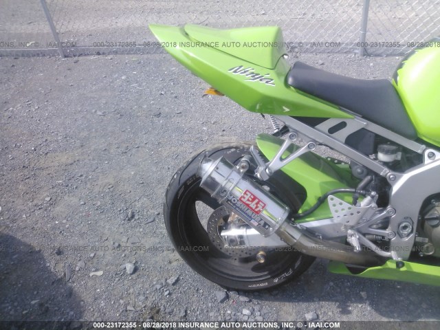 JKAZX4K143A003038 - 2003 KAWASAKI ZX600 K1 GREEN photo 6