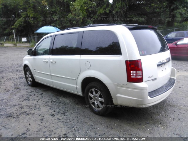 2A8HR54P78R839280 - 2008 CHRYSLER TOWN & COUNTRY TOURING WHITE photo 3