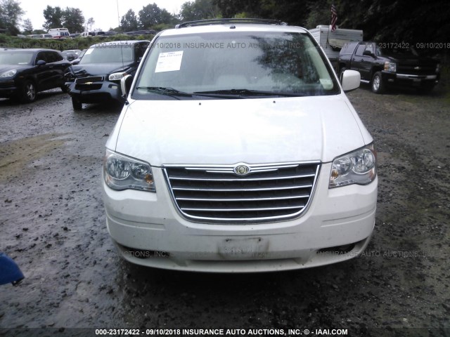 2A8HR54P78R839280 - 2008 CHRYSLER TOWN & COUNTRY TOURING WHITE photo 6