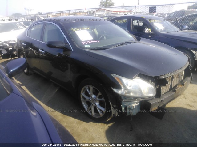 1N4AA5AP3CC808118 - 2012 NISSAN MAXIMA S/SV GRAY photo 1