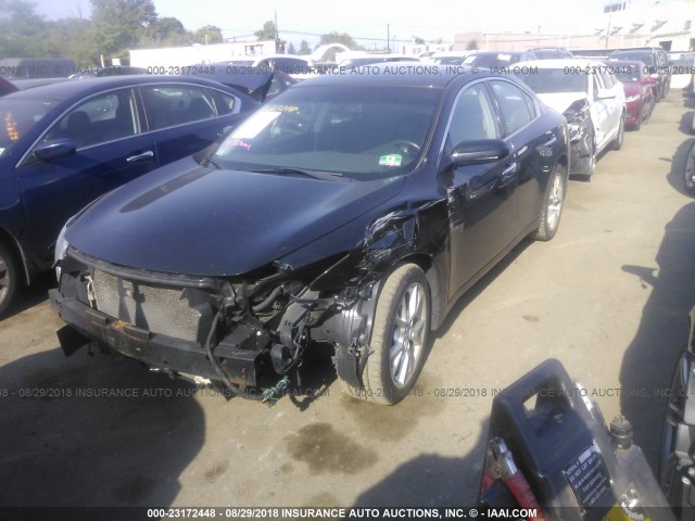 1N4AA5AP3CC808118 - 2012 NISSAN MAXIMA S/SV GRAY photo 2