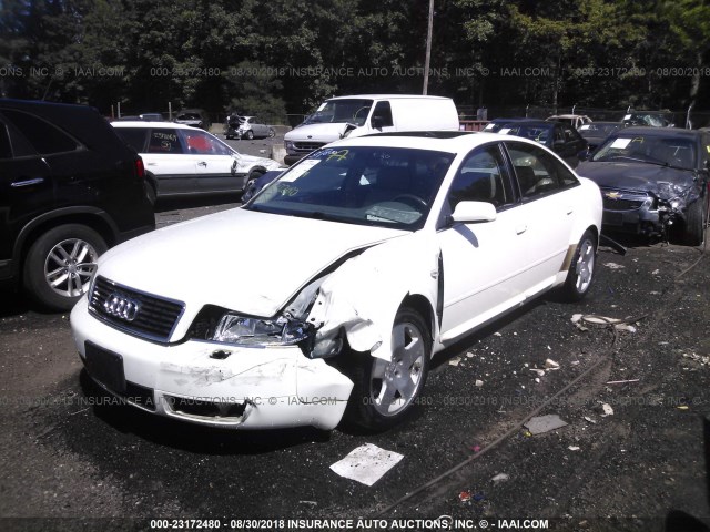 WAUZL64B4YN118464 - 2000 AUDI A6 4.2 QUATTRO WHITE photo 2