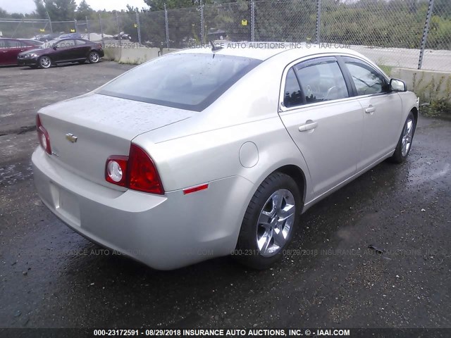 1G1ZB5E16BF282766 - 2011 CHEVROLET MALIBU LS Qəhvəyi foto 4