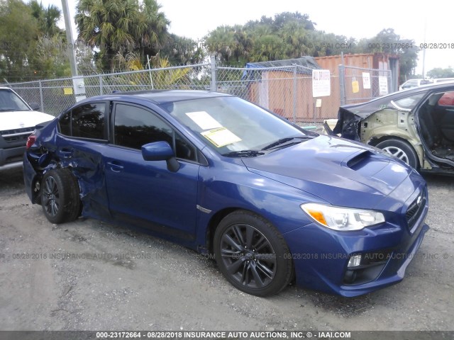 JF1VA1A68F9804567 - 2015 SUBARU WRX BLUE photo 1