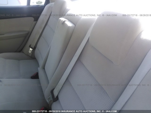 3FAHP08178R246783 - 2008 FORD FUSION SEL SILVER photo 8