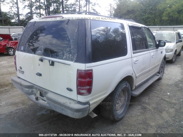 1FMRU17L82LA16154 - 2002 FORD EXPEDITION EDDIE BAUER WHITE photo 4