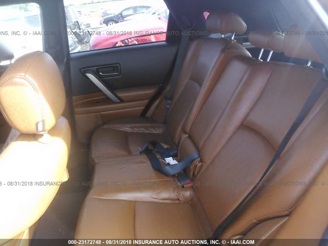 JNRBS08W63X404606 - 2003 INFINITI FX45 橙色 照片 8