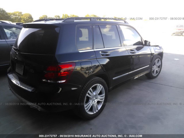 WDCGG5HB3DG134957 - 2013 MERCEDES-BENZ GLK 350 BLACK photo 3