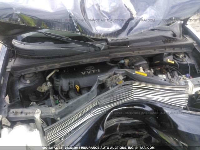 JTLKT334650172108 - 2005 TOYOTA SCION XB Қара фото 10