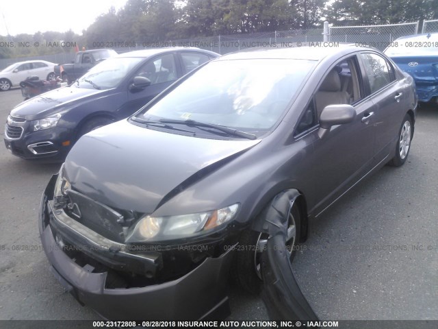 2HGFA1F52AH557779 - 2010 HONDA CIVIC LX TAN photo 2