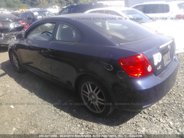 JTKDE177770172752 - 2007 TOYOTA SCION TC 蓝色 照片 3