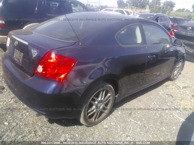 JTKDE177770172752 - 2007 TOYOTA SCION TC 蓝色 照片 4