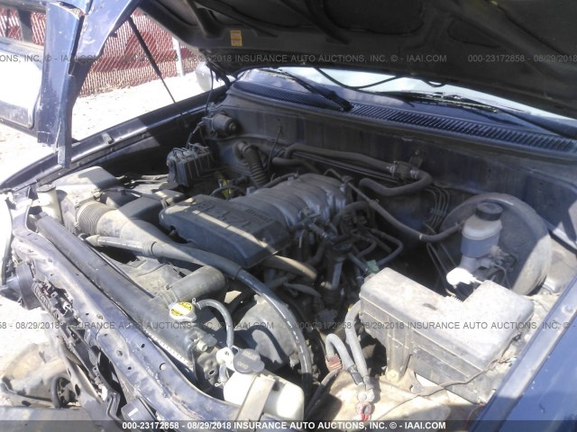 5TBRT34143S375368 - 2003 TOYOTA TUNDRA ACCESS CAB SR5 BLUE photo 10