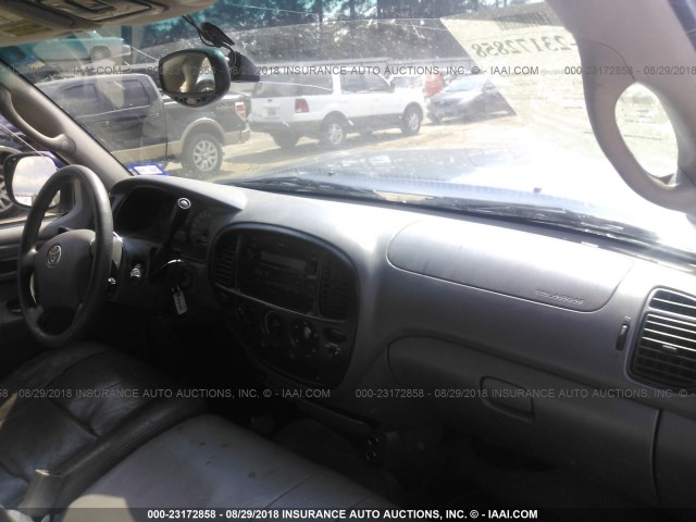 5TBRT34143S375368 - 2003 TOYOTA TUNDRA ACCESS CAB SR5 BLUE photo 5