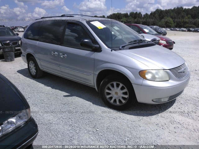 2C4GP54LX2R619340 - 2002 CHRYSLER TOWN & COUNTRY LXI SILVER photo 1