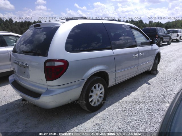 2C4GP54LX2R619340 - 2002 CHRYSLER TOWN & COUNTRY LXI SILVER photo 4