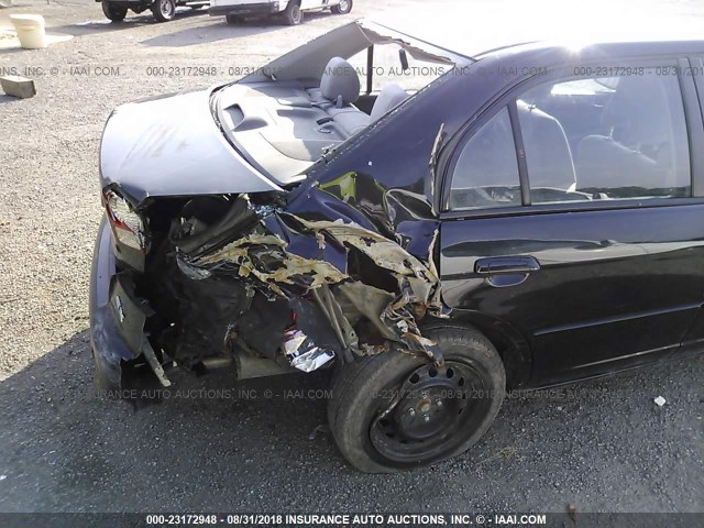 1HGES267X5L003642 - 2005 HONDA CIVIC EX 黑色 照片 6