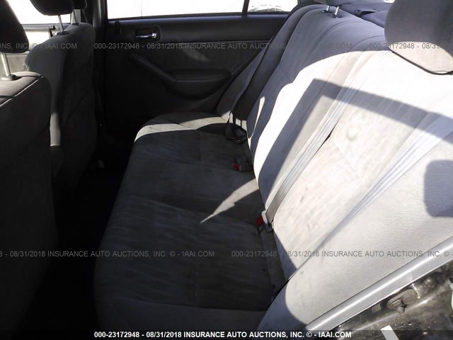 1HGES267X5L003642 - 2005 HONDA CIVIC EX 黑色 照片 8