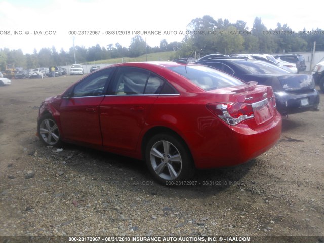 1G1PF5SB8G7128764 - 2016 CHEVROLET CRUZE LIMITED LT RED photo 3