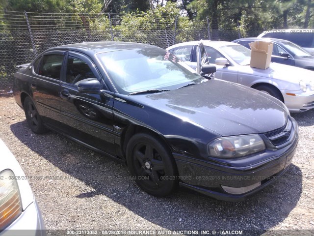 2G1WP551X49332746 - 2004 CHEVROLET IMPALA SS BLACK photo 1