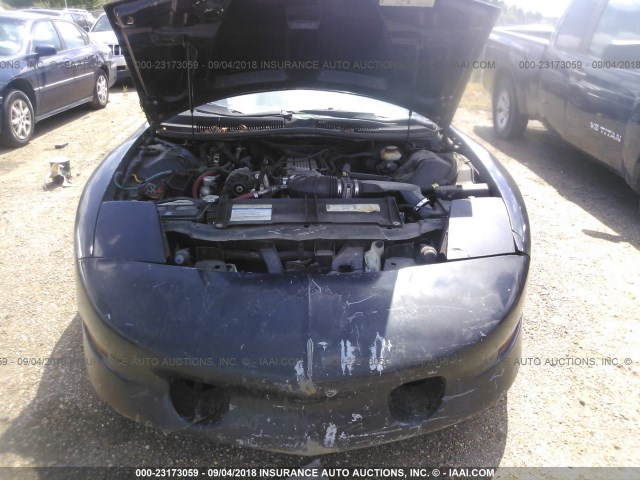 2G2FV22P8S2221496 - 1995 PONTIAC FIREBIRD FORMULA/TRANS AM BLACK photo 10