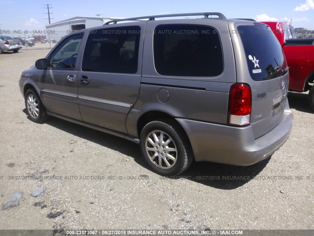 5GADV23L66D145809 - 2006 BUICK TERRAZA CX Pewter photo 3