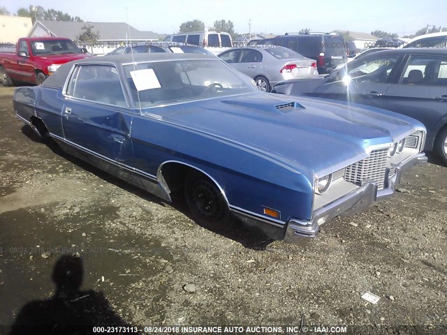 0000001B58H167506 - 1971 FORD GALAXIE 500  BLUE photo 1