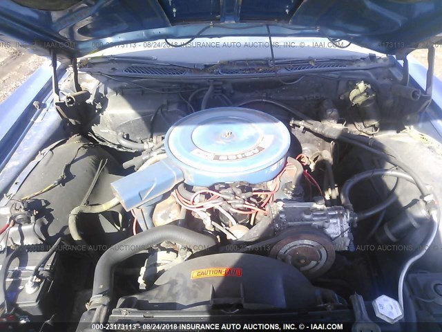 0000001B58H167506 - 1971 FORD GALAXIE 500  BLUE photo 10