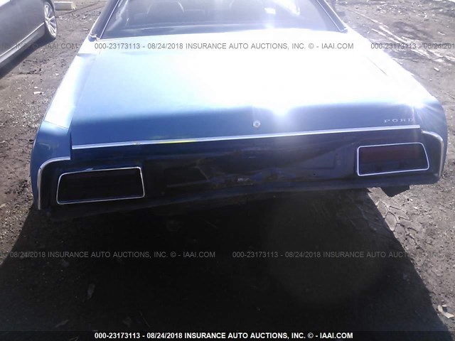 0000001B58H167506 - 1971 FORD GALAXIE 500  BLUE photo 6