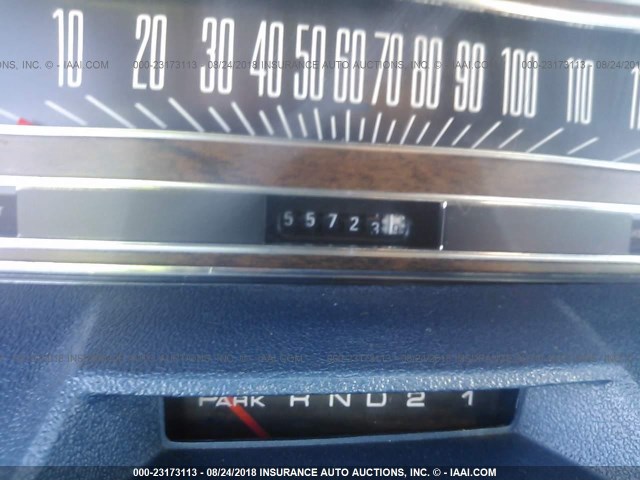 0000001B58H167506 - 1971 FORD GALAXIE 500  BLUE photo 7