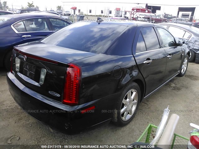 1G6DW6ED9B0132078 - 2011 CADILLAC STS LUXURY BLACK photo 4