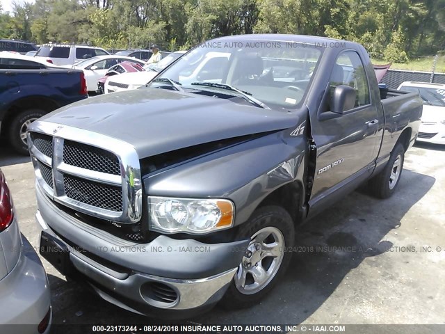 1D7HA16K74J124044 - 2004 DODGE RAM 1500 ST GRAY photo 2