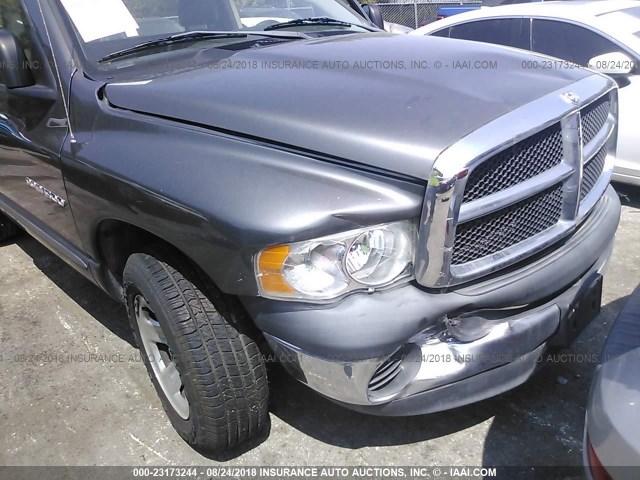 1D7HA16K74J124044 - 2004 DODGE RAM 1500 ST GRAY photo 6