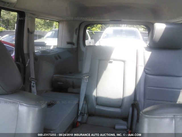 1J8HG48P17C697249 - 2007 JEEP COMMANDER BLACK photo 8