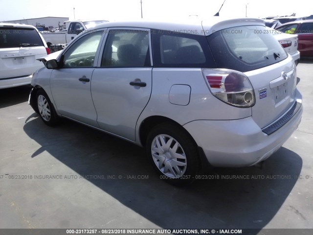 2T1KR32E56C612914 - 2006 TOYOTA COROLLA MATRIX XR SILVER photo 3