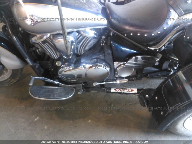 JKAVN2D176A004646 - 2006 KAWASAKI VN900 D BLUE photo 9