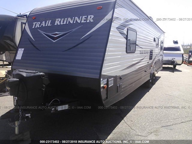 5SFEB3024JE370954 - 2018 HEARTLAND TRAILRUNNER  Қоңыр фото 2