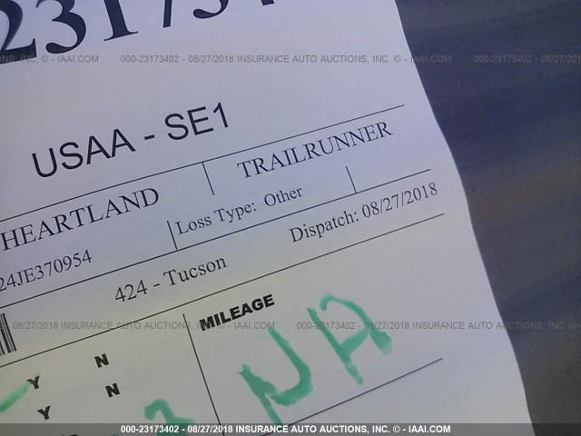5SFEB3024JE370954 - 2018 HEARTLAND TRAILRUNNER  Қоңыр фото 7